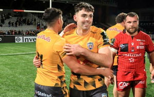 European Rugby Challenge Cup Round 1 Lyon Olympique Universitaire vs Newcastle Red Bulls