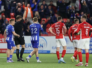 Sports Direct Premiership Larne vs Coleraine