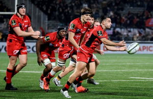 European Rugby Challenge Cup Round 1 Lyon Olympique Universitaire vs Newcastle Red Bulls