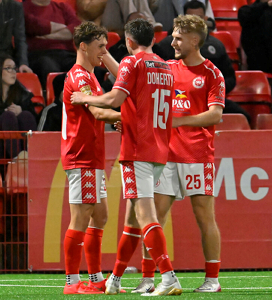 BOYLE Sports Premiership Larne vs Cliftonville